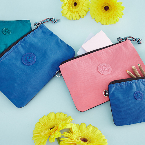 Kipling Pouch - NESS Blue Purple C,F : : Beauty